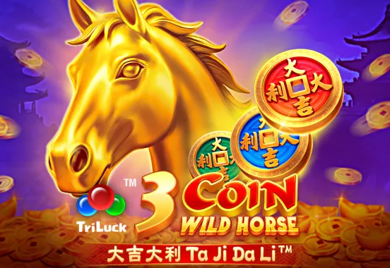 Play 3 Coin Wild Horse free demo