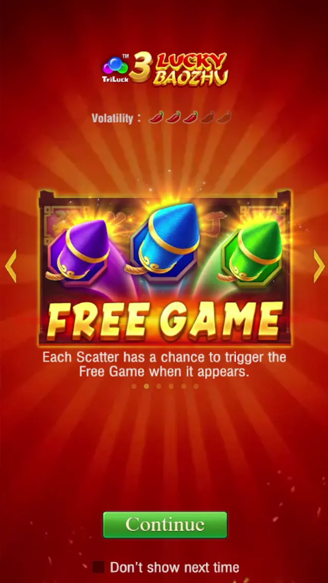 3 Lucky Baozhu game interface screenshot 1