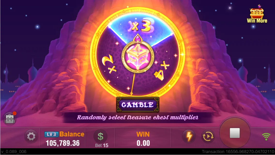 Ali Baba game interface screenshot 4