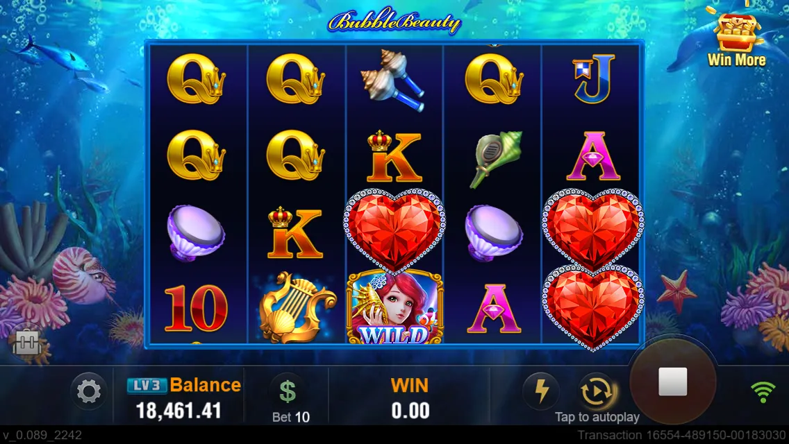 Bubble Beauty game interface screenshot 3