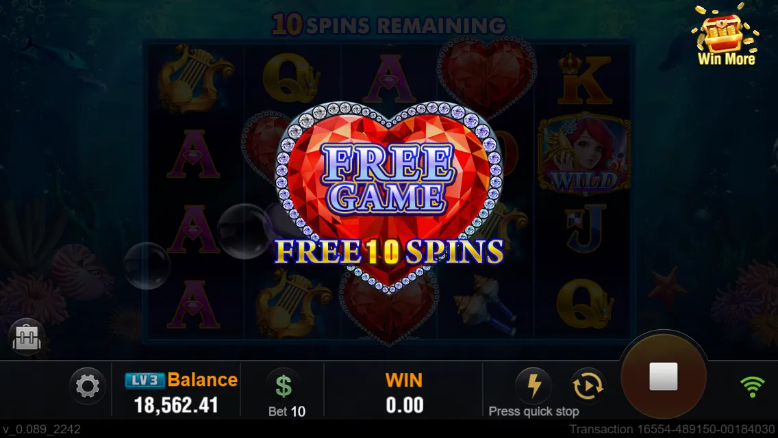 Bubble Beauty game interface screenshot 4