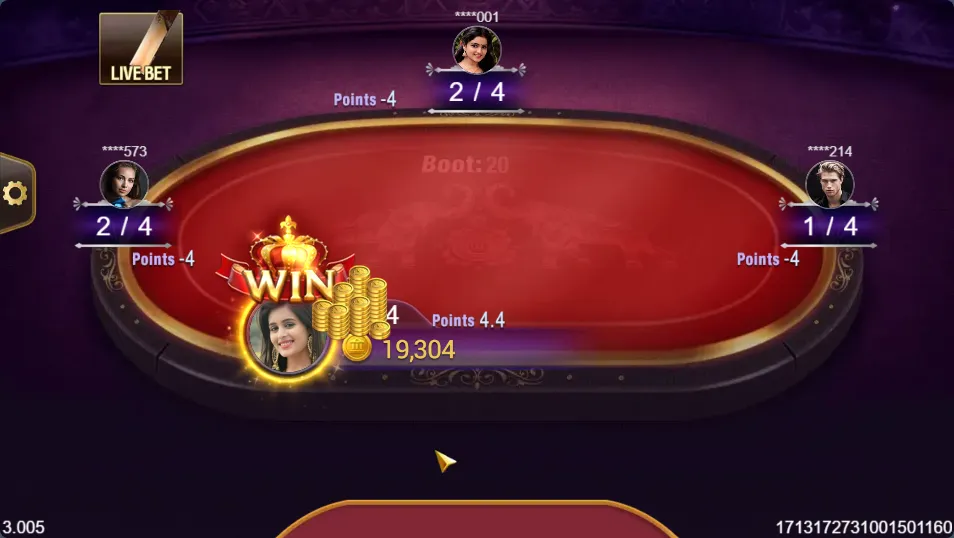 Callbreak Quick game interface screenshot 4