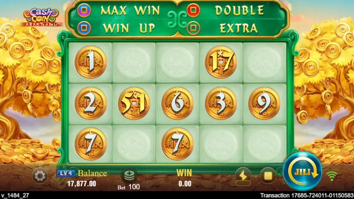 Cash Coin game interface screenshot 3