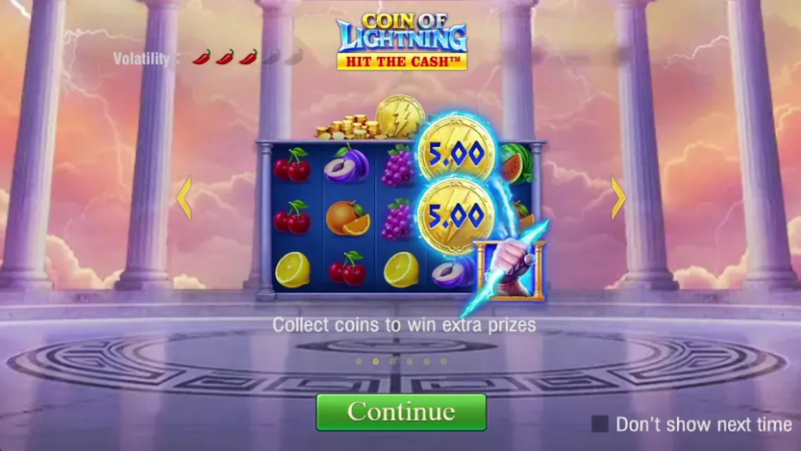 Coin of Lightning game interface screenshot 4