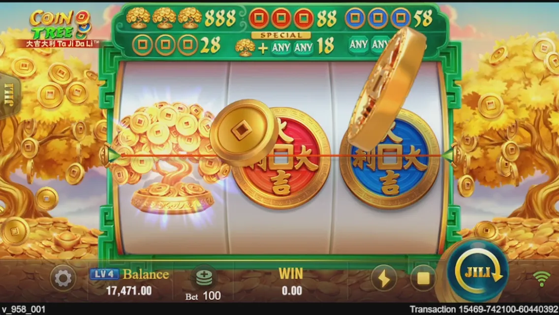 Coin Tree game interface screenshot 3