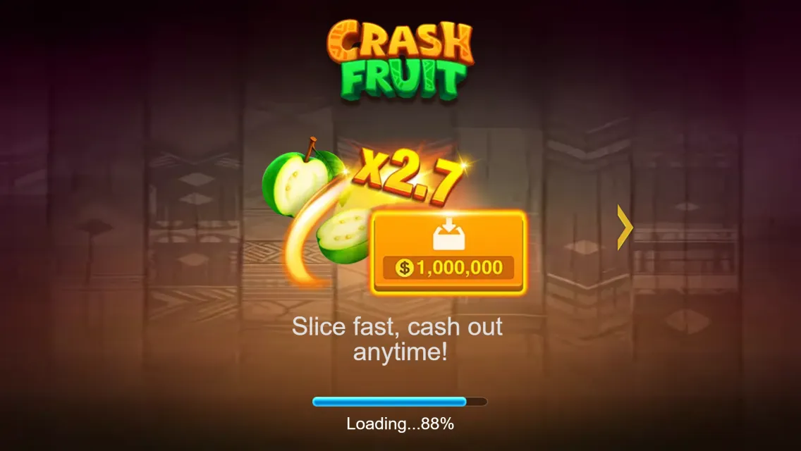 Crash Fruit game interface screenshot 2