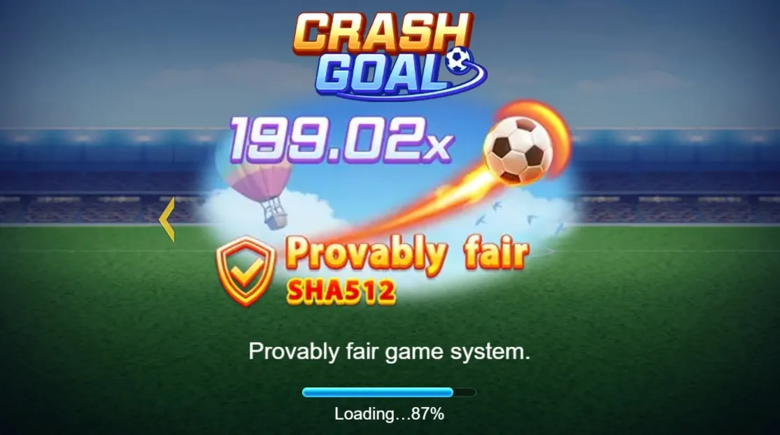 Crash Goal game interface screenshot 1