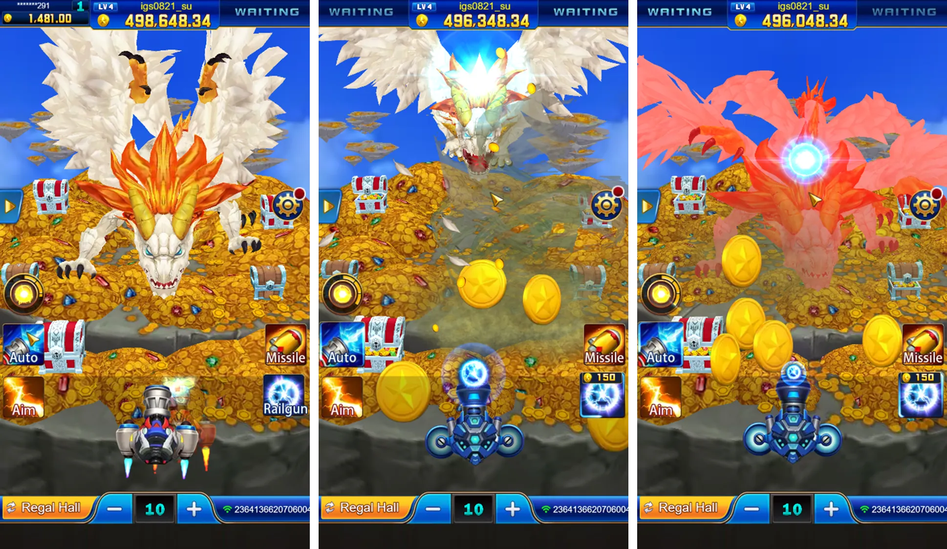 Dragon Fortune game interface screenshot 5