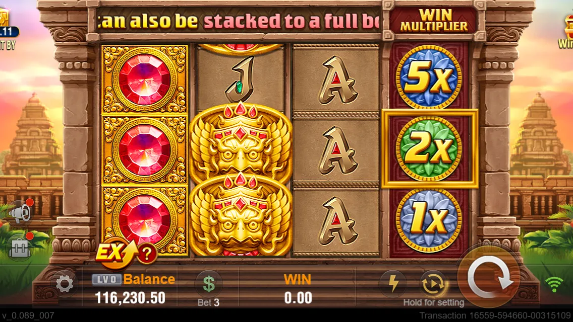 Fortune Gems game interface screenshot 3