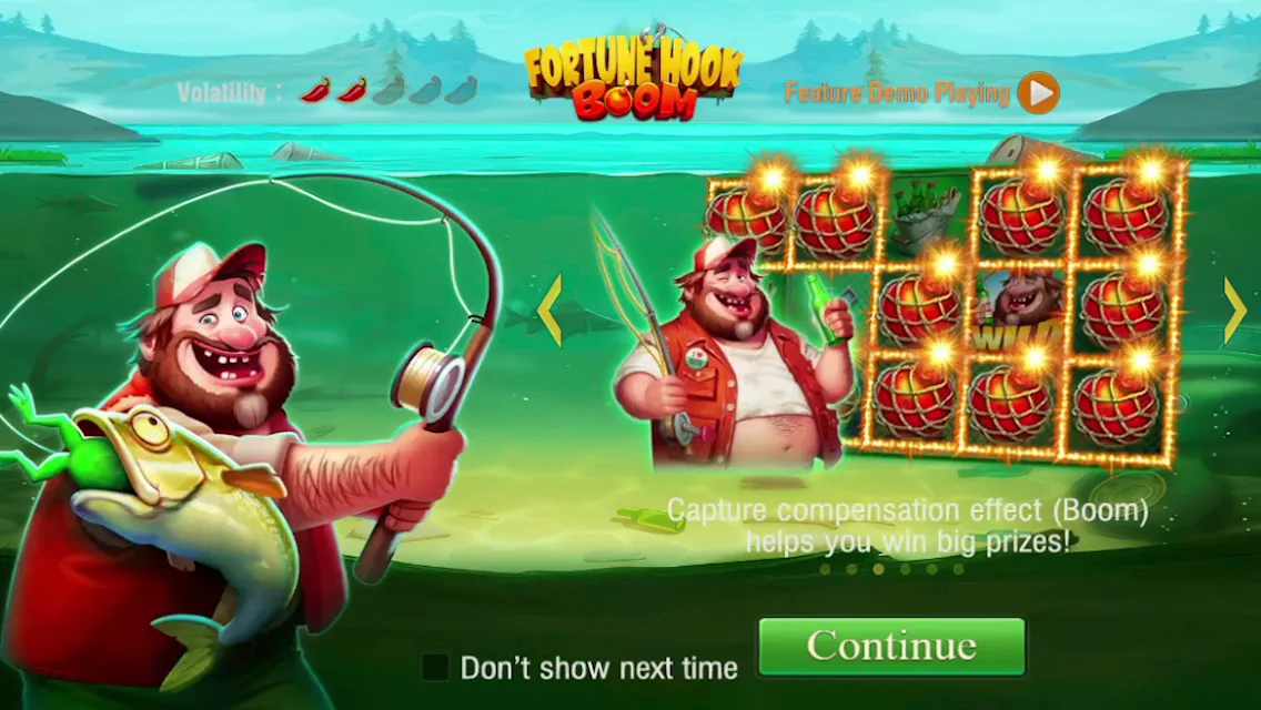 Fortune Hook Boom game interface screenshot 2