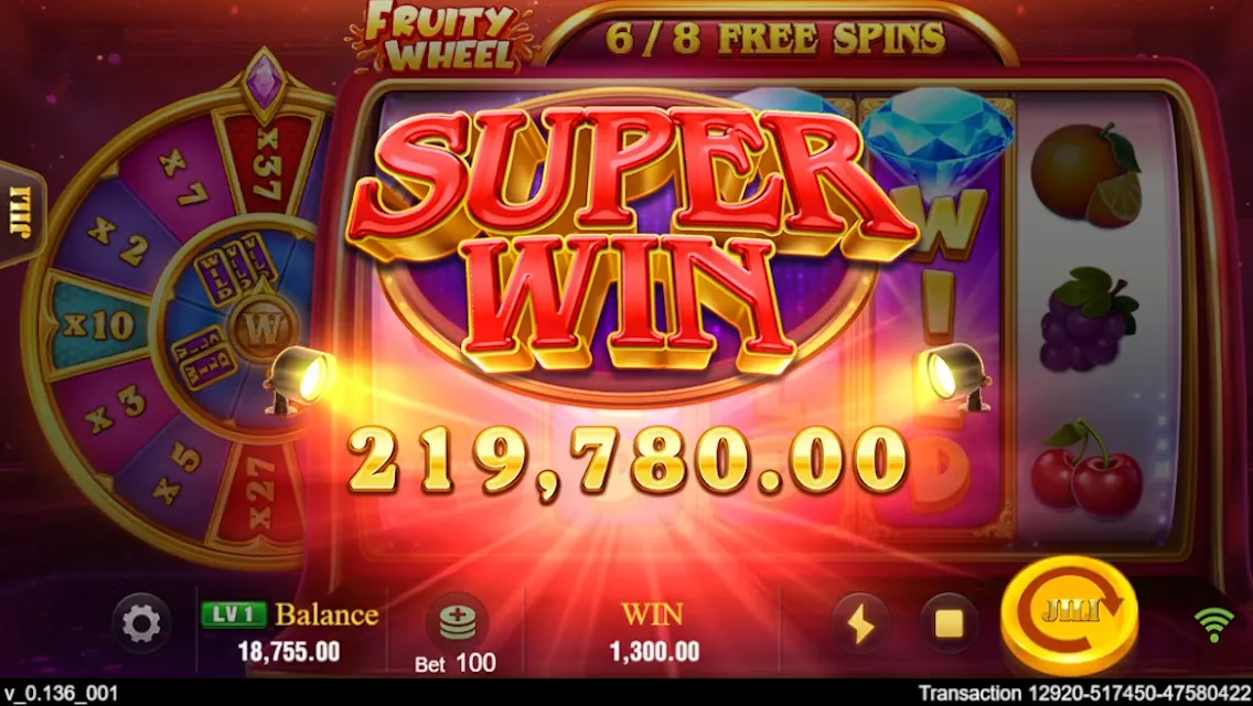 Fruity Wheel game interface screenshot 5