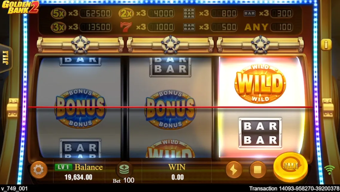 Golden Bank 2 game interface screenshot 3