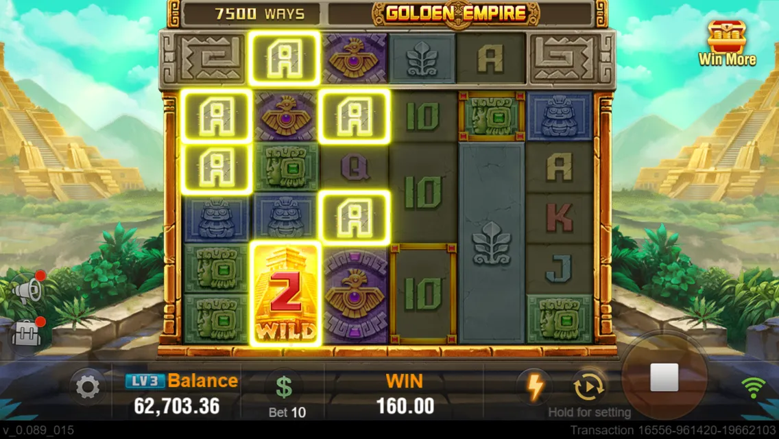 Golden Empire game interface screenshot 3