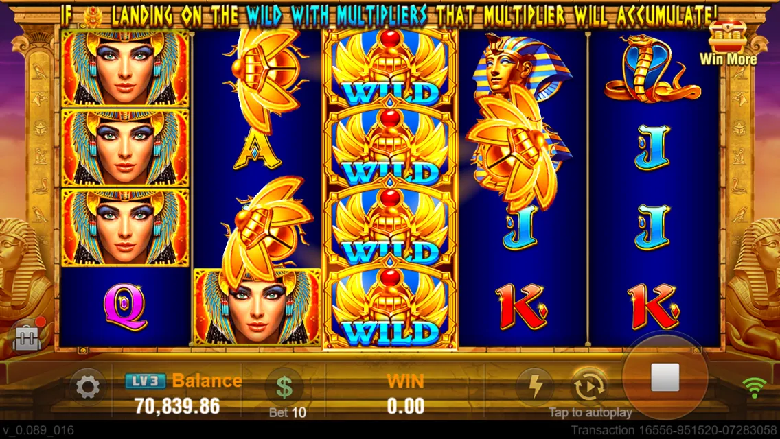 Golden Queen game interface screenshot 3