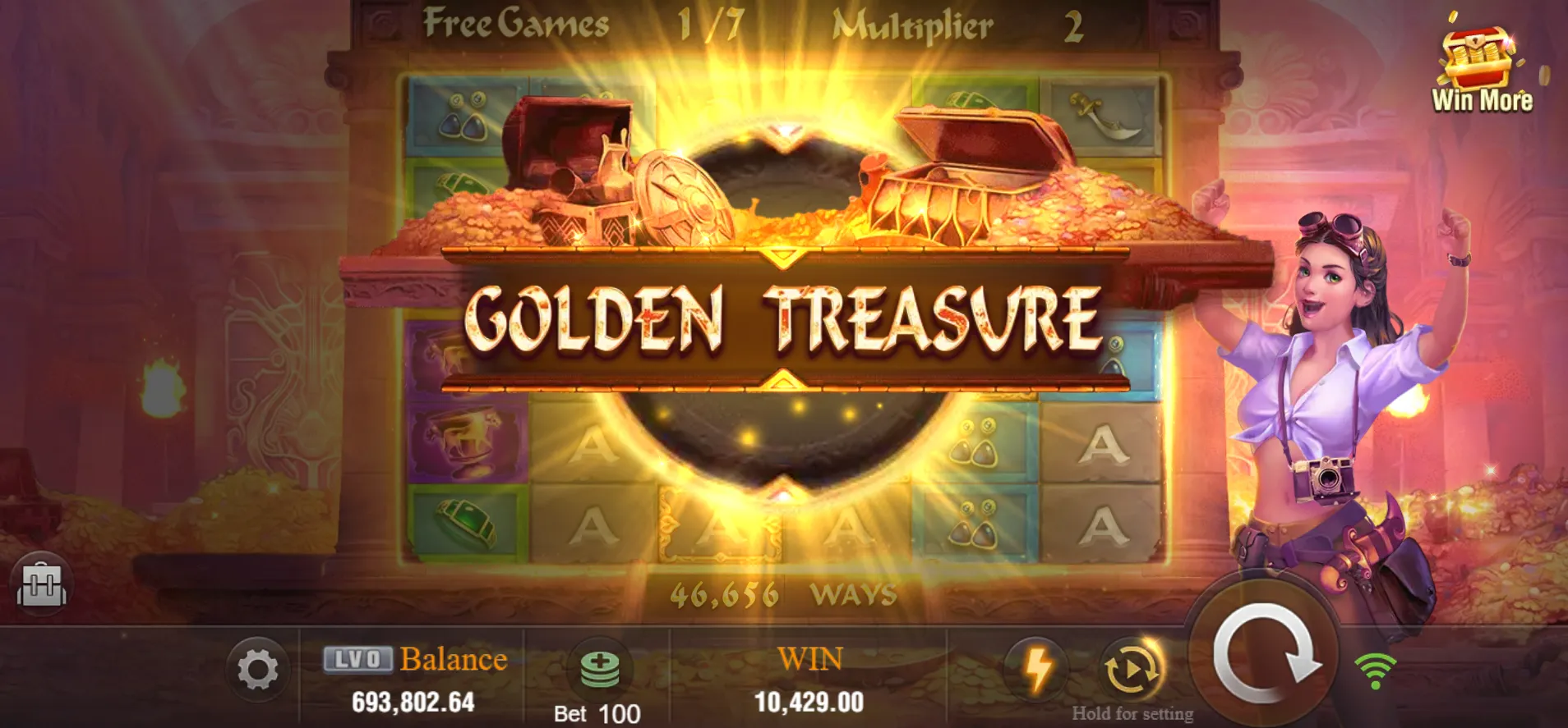 Golden Temple game interface screenshot 4