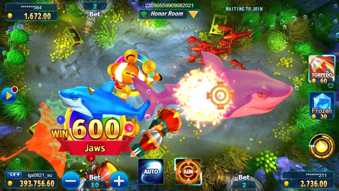Happy Fishing game interface screenshot 5