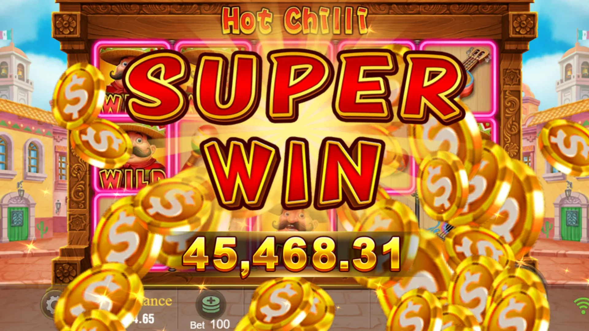 Hot Chilli game interface screenshot 3