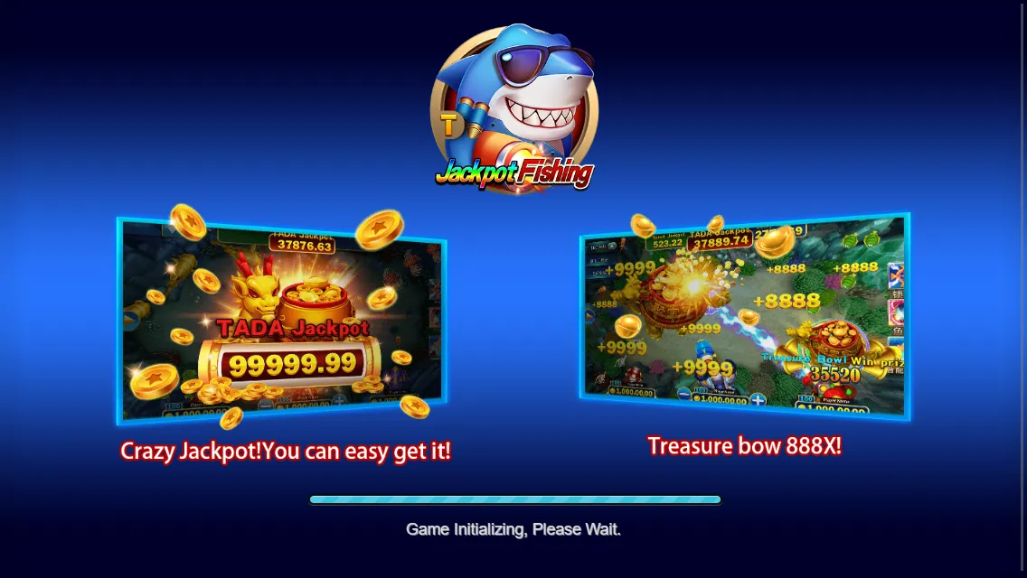 Jackpot Fishing game interface screenshot 1