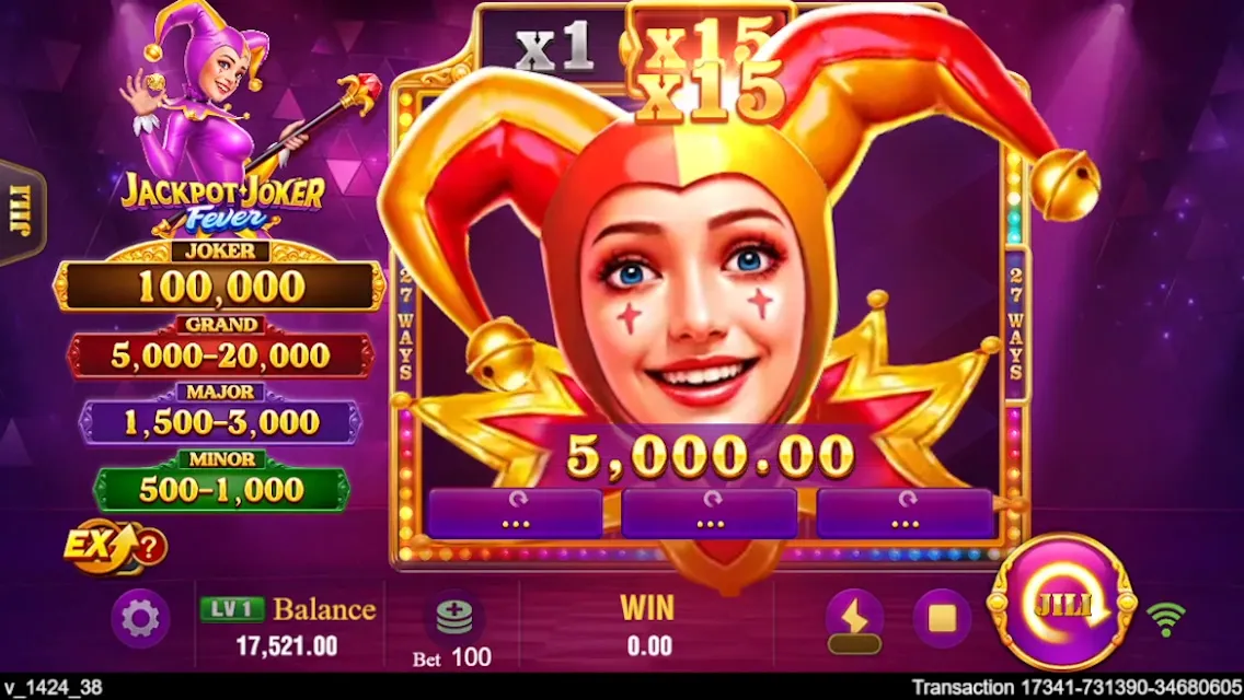 Jackpot Joker FEVER game interface screenshot 4