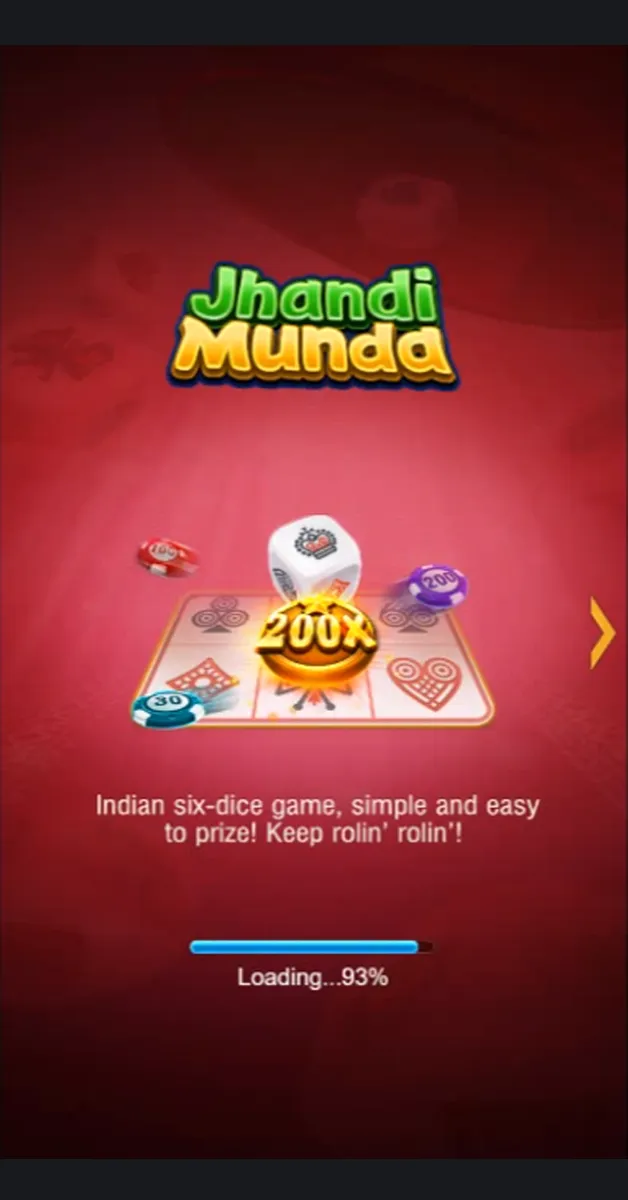 Jhandi Munda game interface screenshot 1