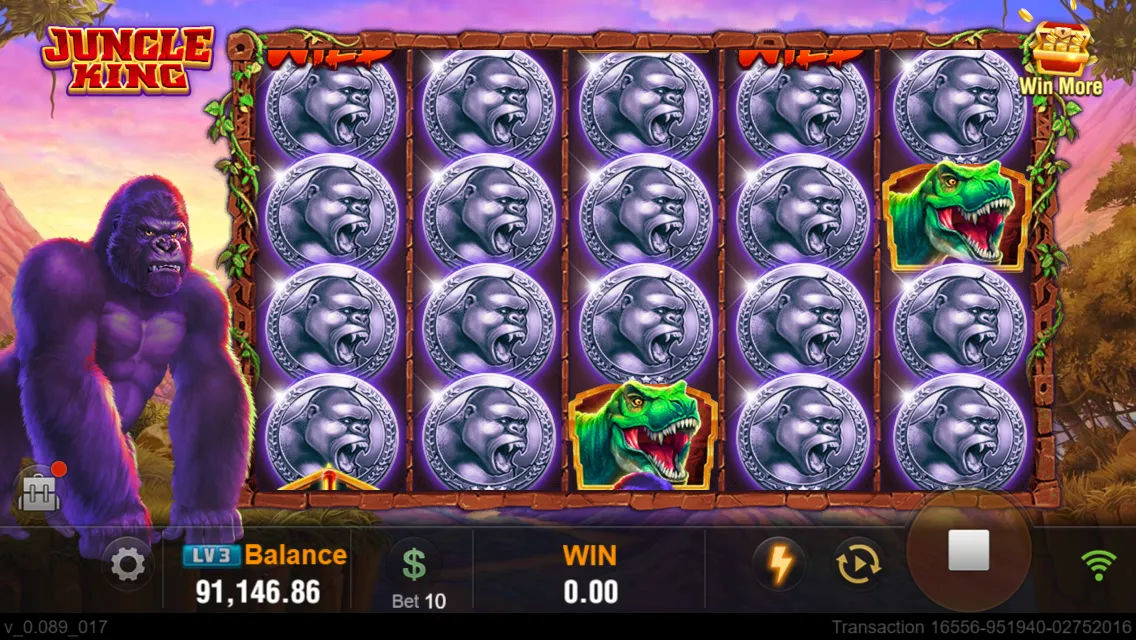 Jungle King game interface screenshot 5