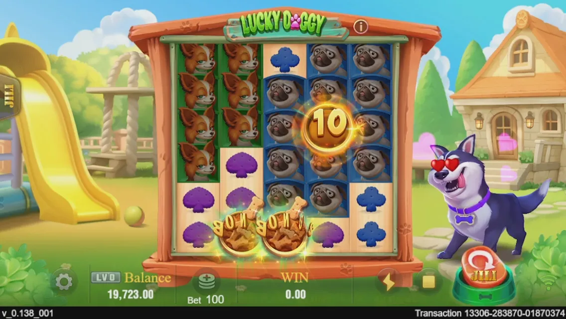 Lucky Doggy game interface screenshot 3