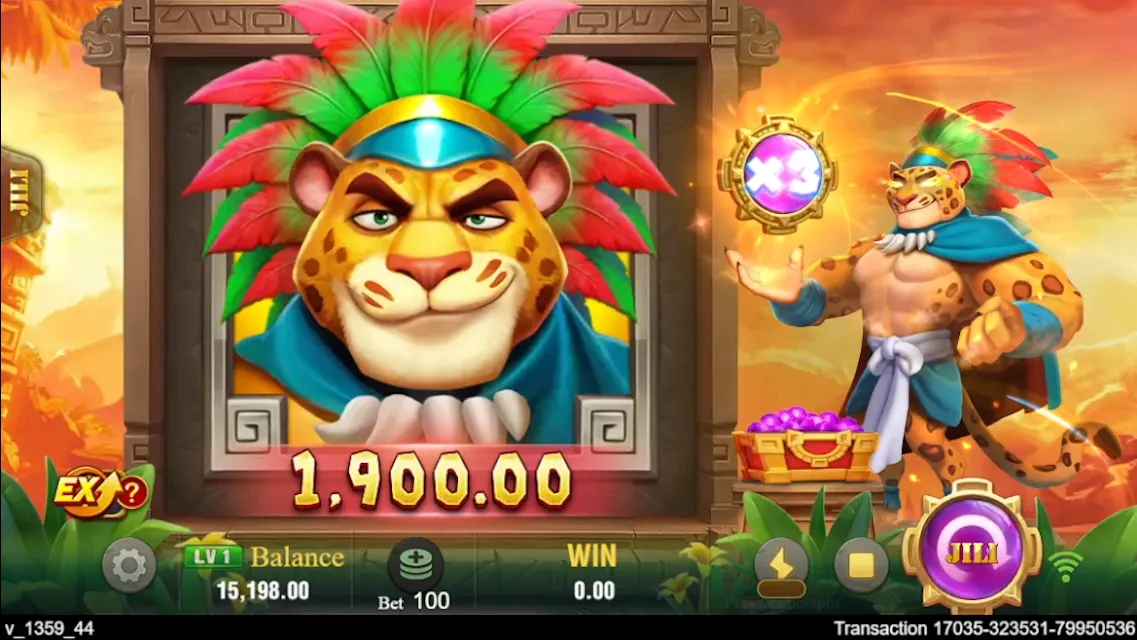Lucky Jaguar 2 game interface screenshot 5
