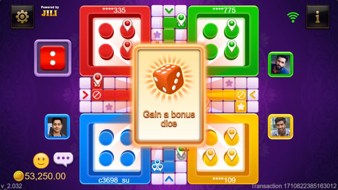 Ludo Quick game interface screenshot 3