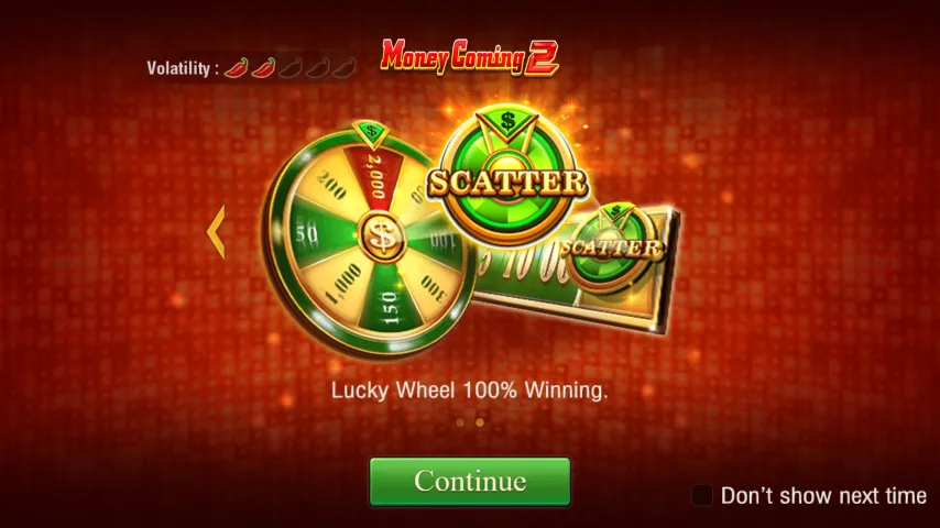 Money Coming Expand Bets game interface screenshot 2