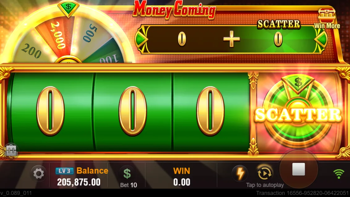 Money Coming game interface screenshot 5