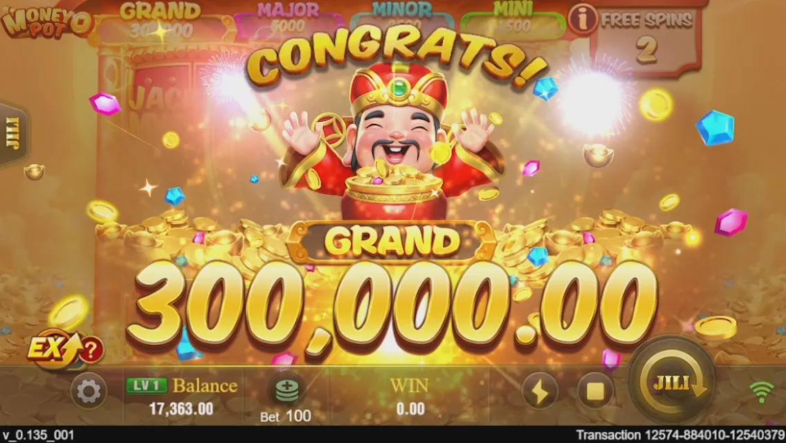 Money Pot game interface screenshot 3