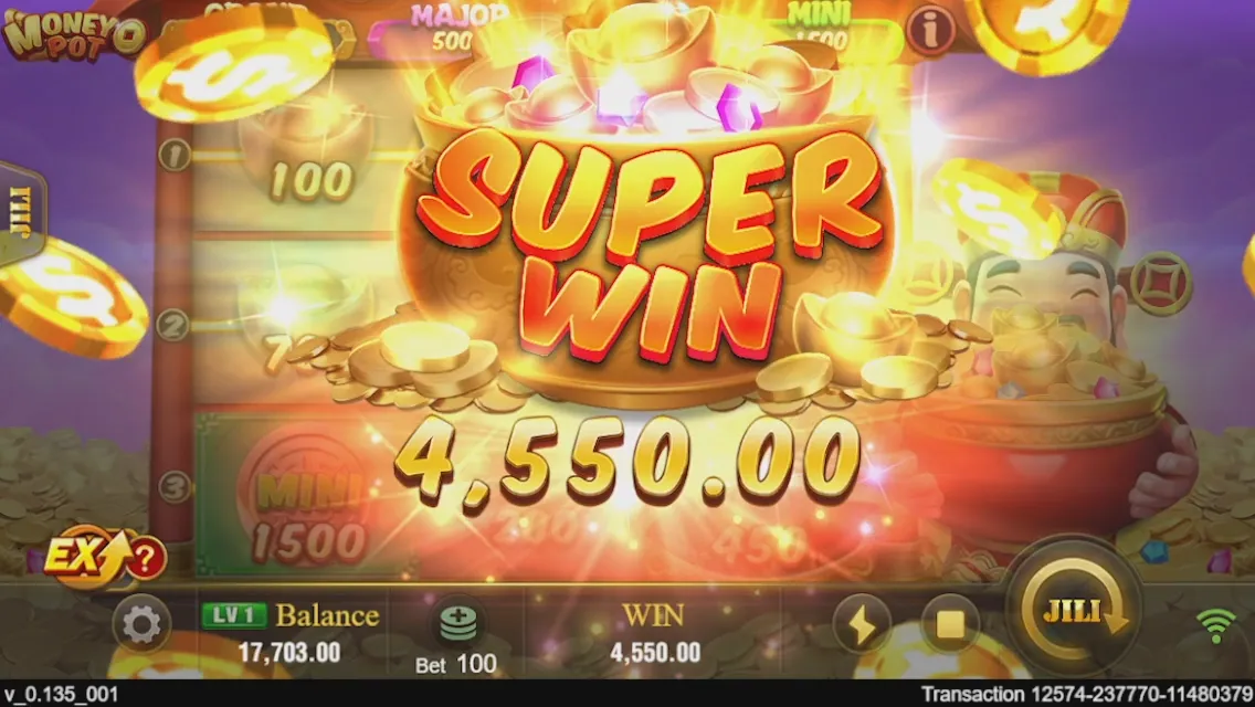 Money Pot game interface screenshot 4