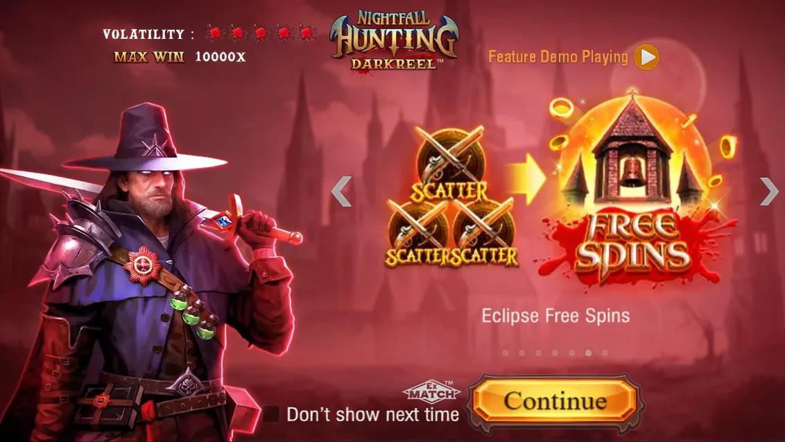 Nightfall Hunting game interface screenshot 3
