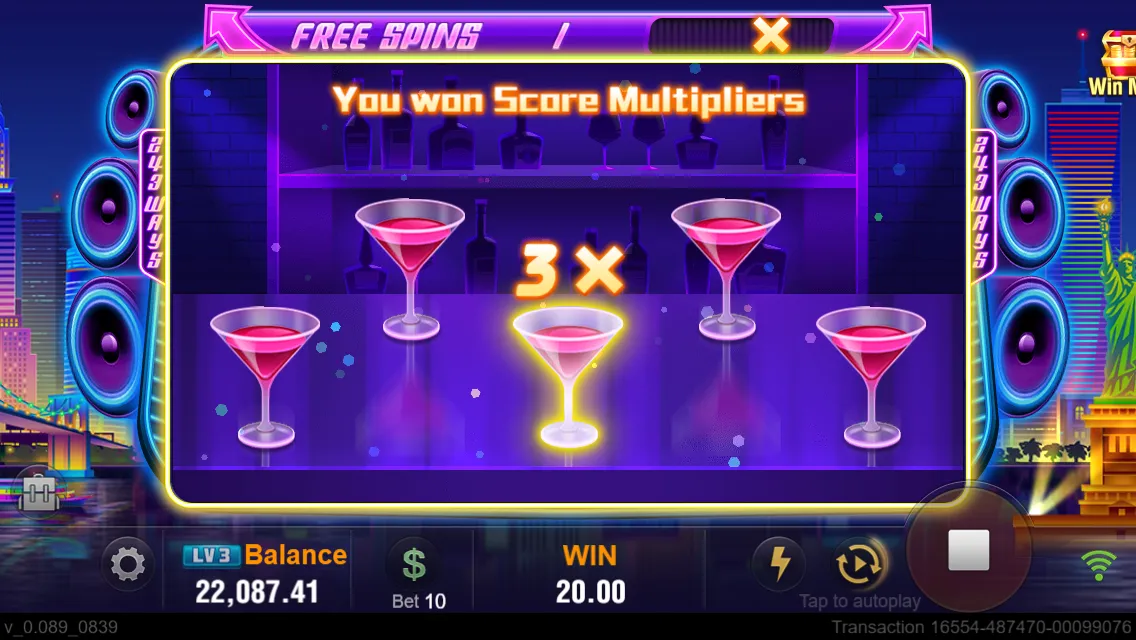 Party Night game interface screenshot 4