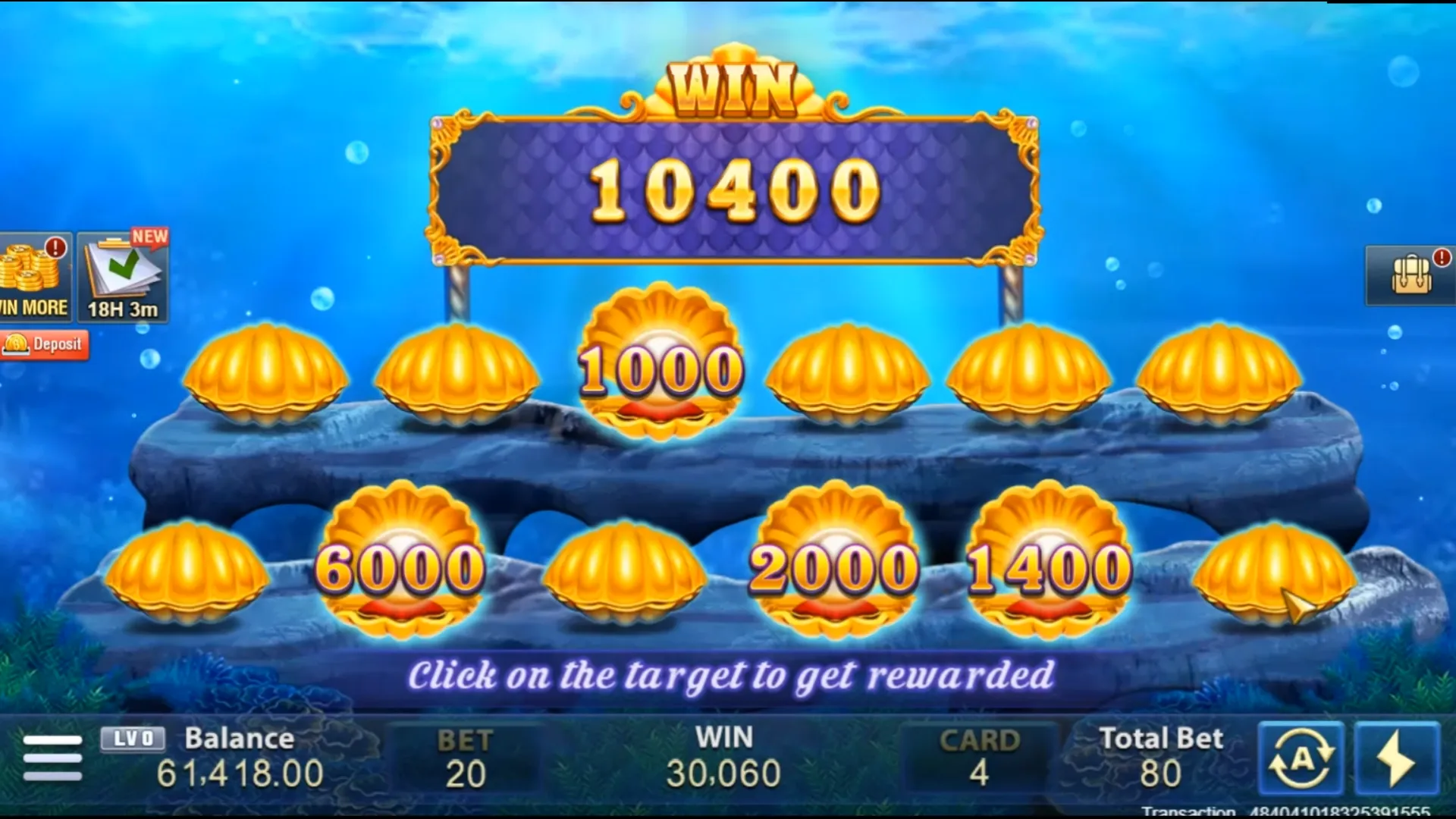Pearls of Bingo game interface screenshot 5