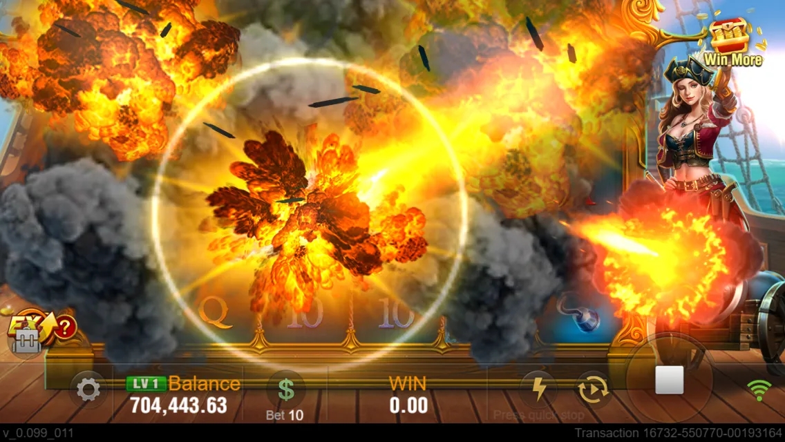 Pirate Queen game interface screenshot 4