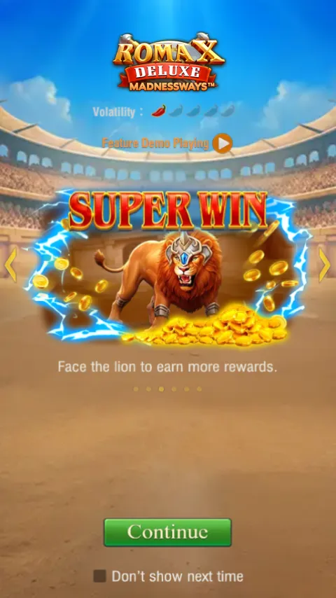 Roma X Deluxe game interface screenshot 2