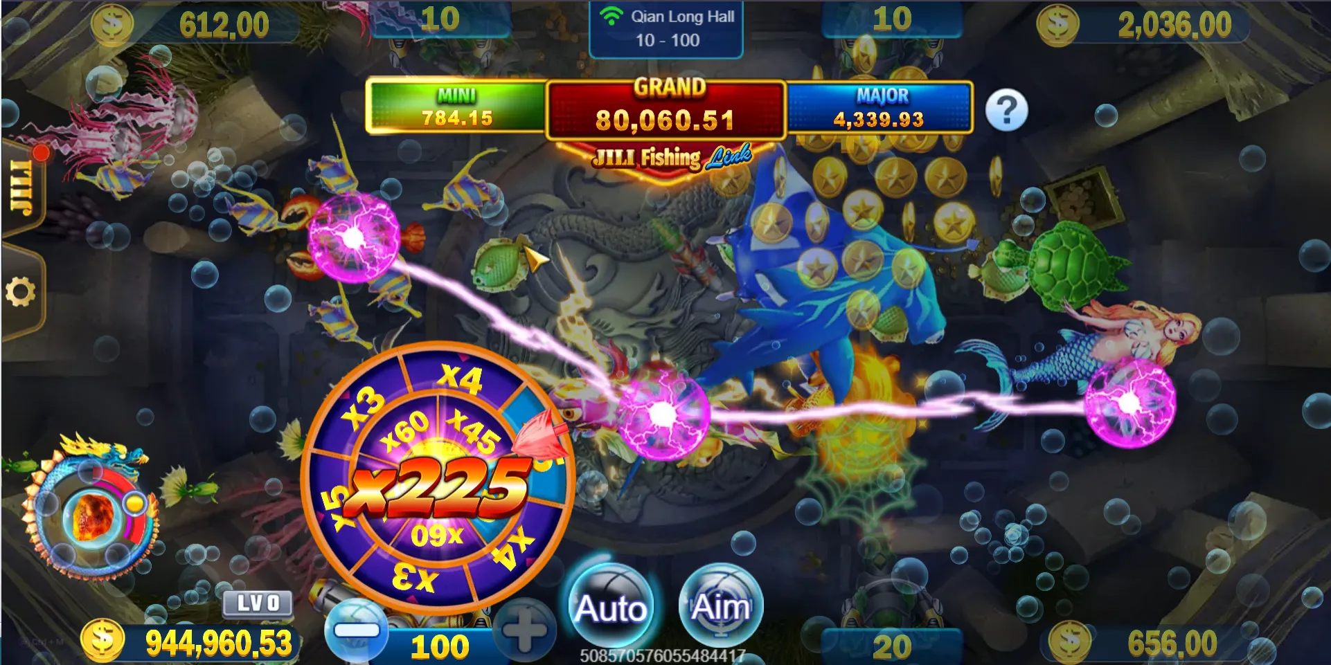 Royal Fishing game interface screenshot 4