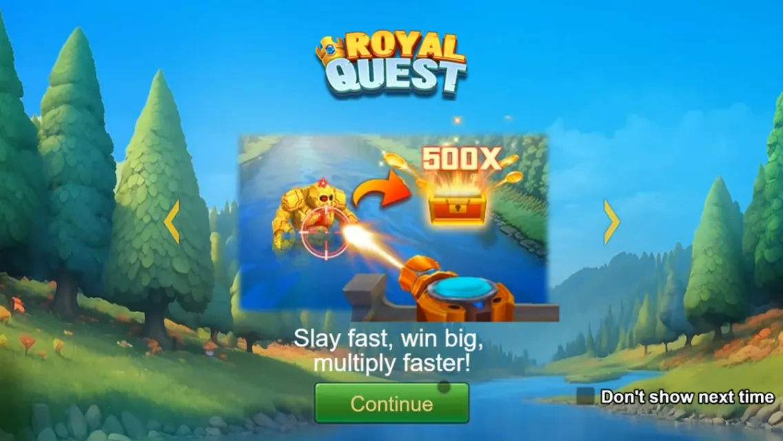 Royal Quest game interface screenshot 2