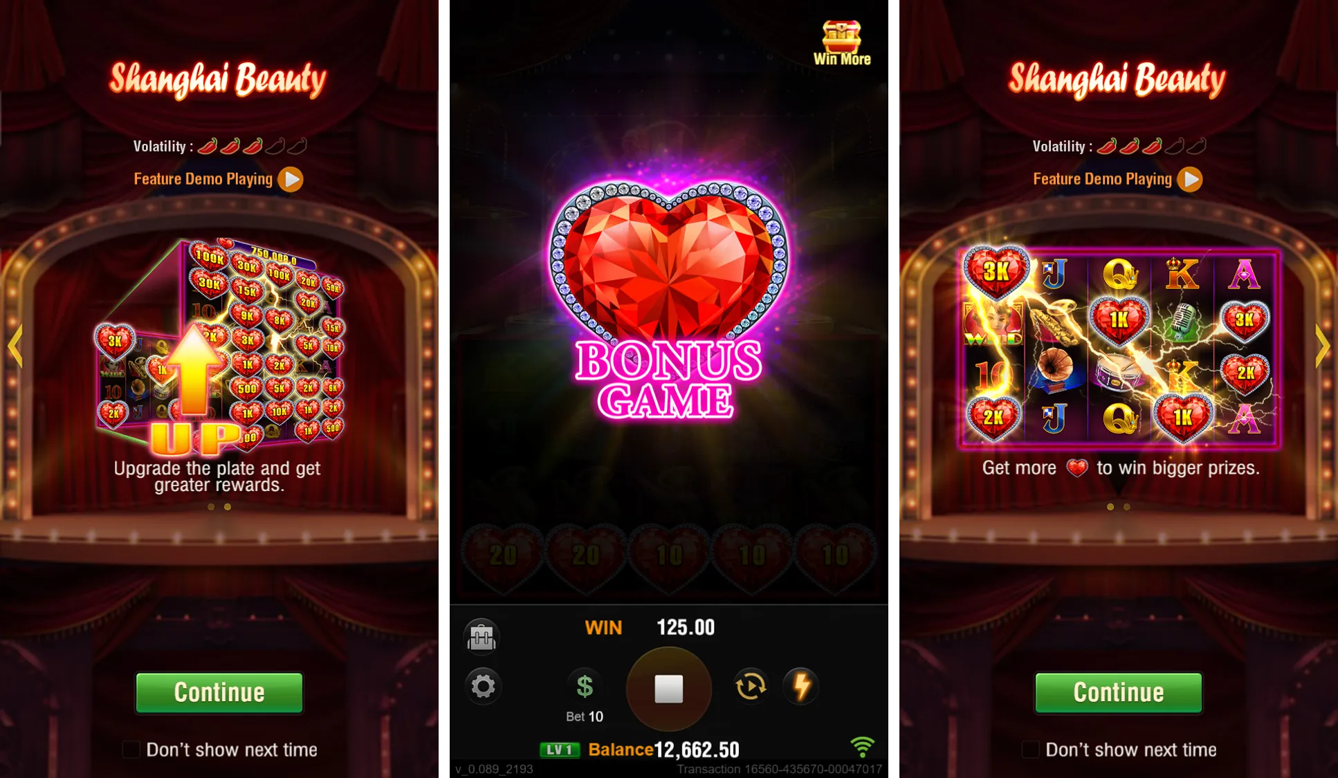 Shanghai Beauty game interface screenshot 1