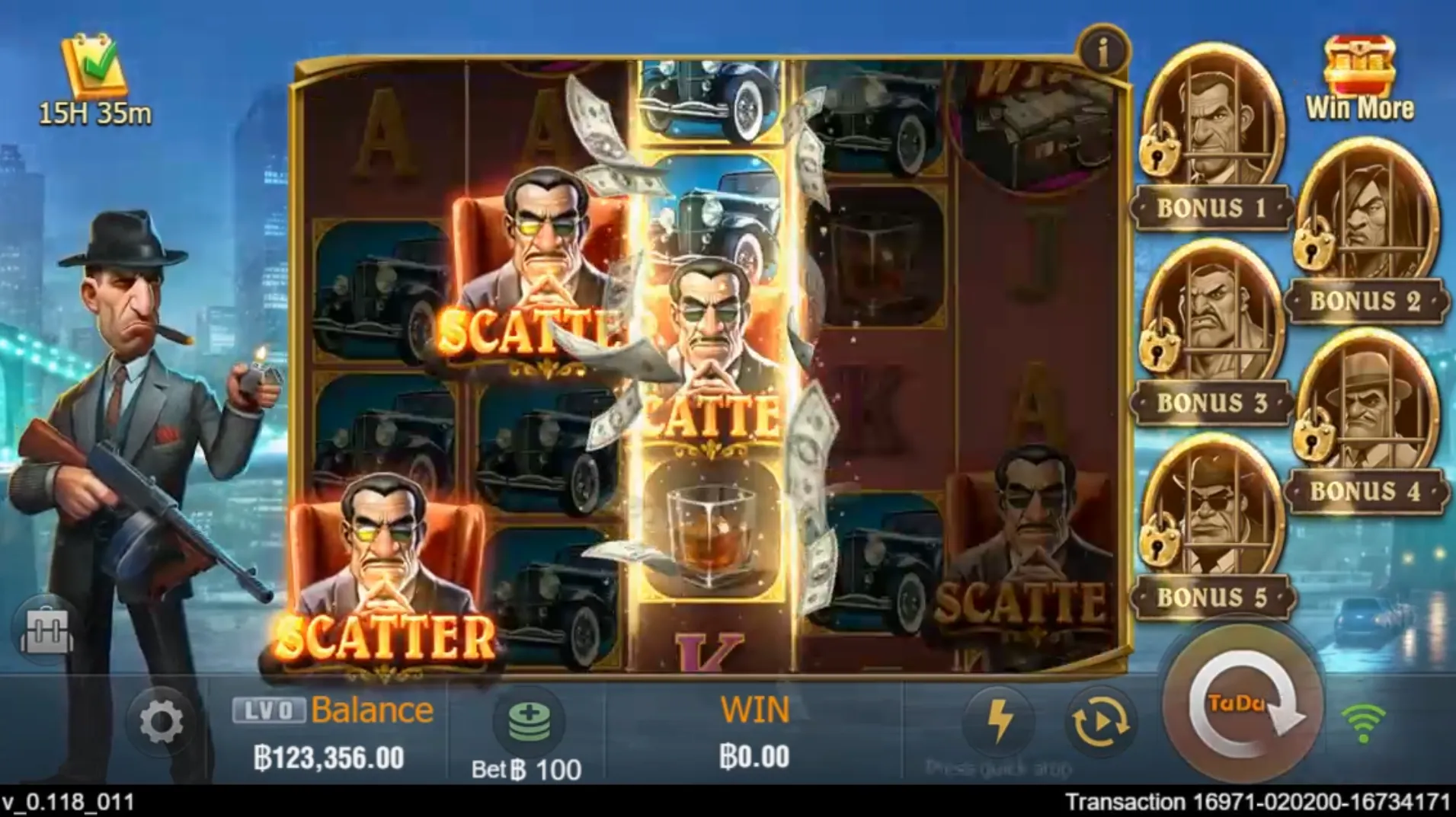 Sin City game interface screenshot 3