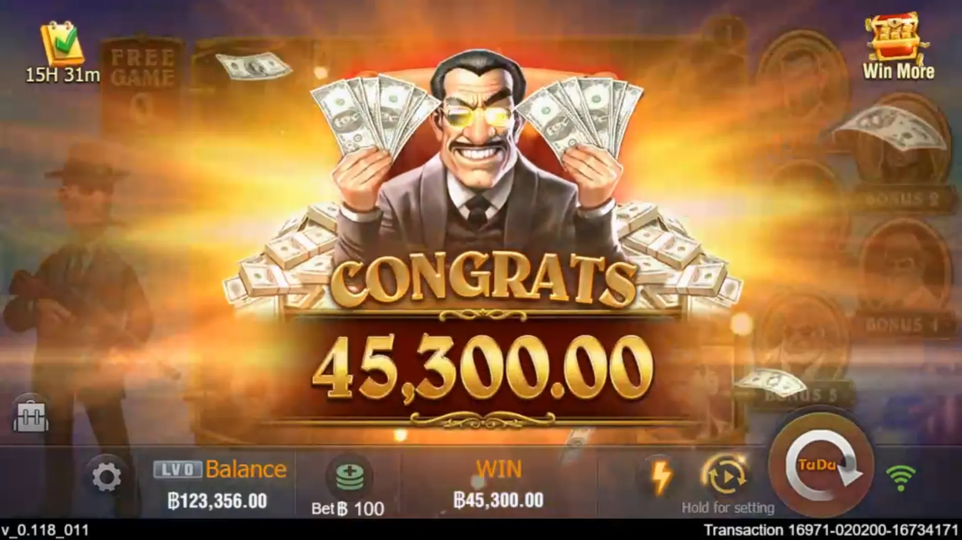Sin City game interface screenshot 5