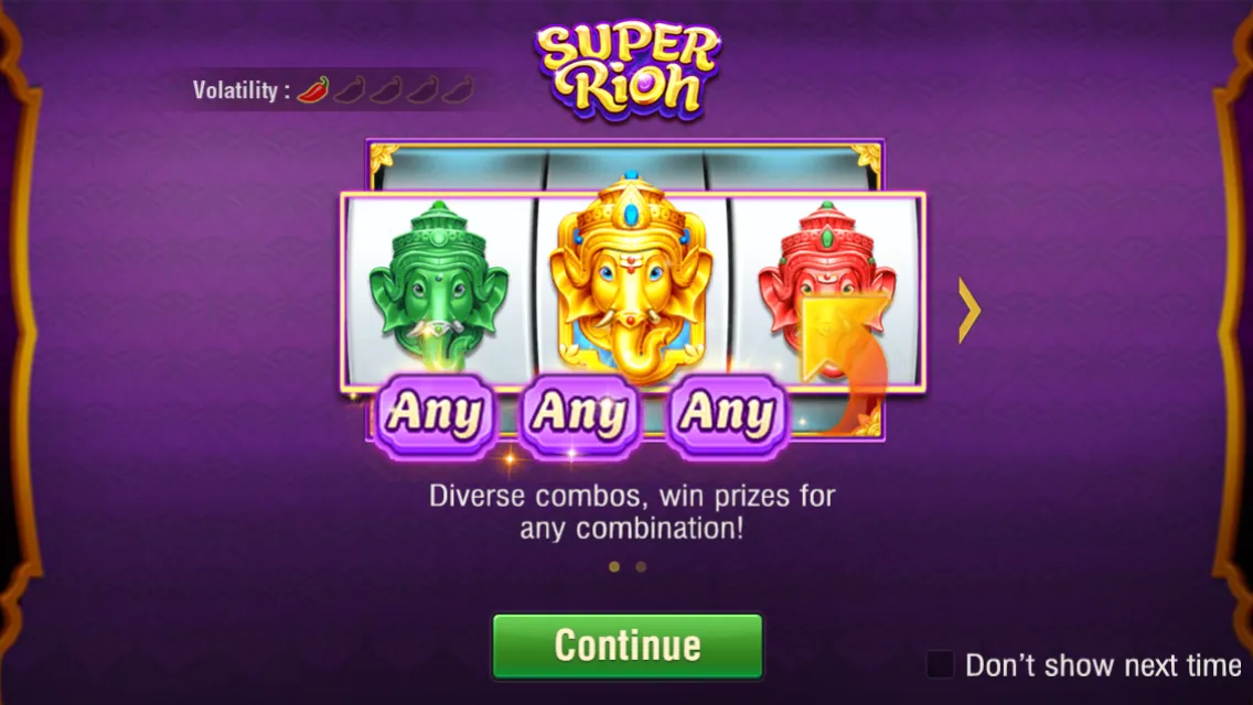 Super Rich game interface screenshot 1