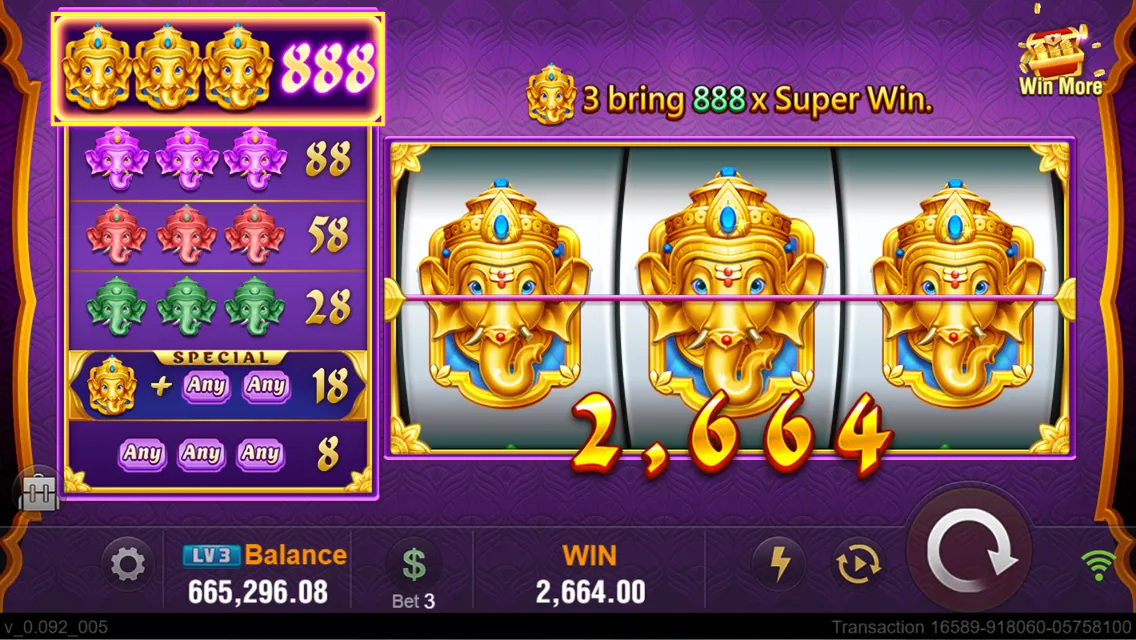 Super Rich game interface screenshot 4
