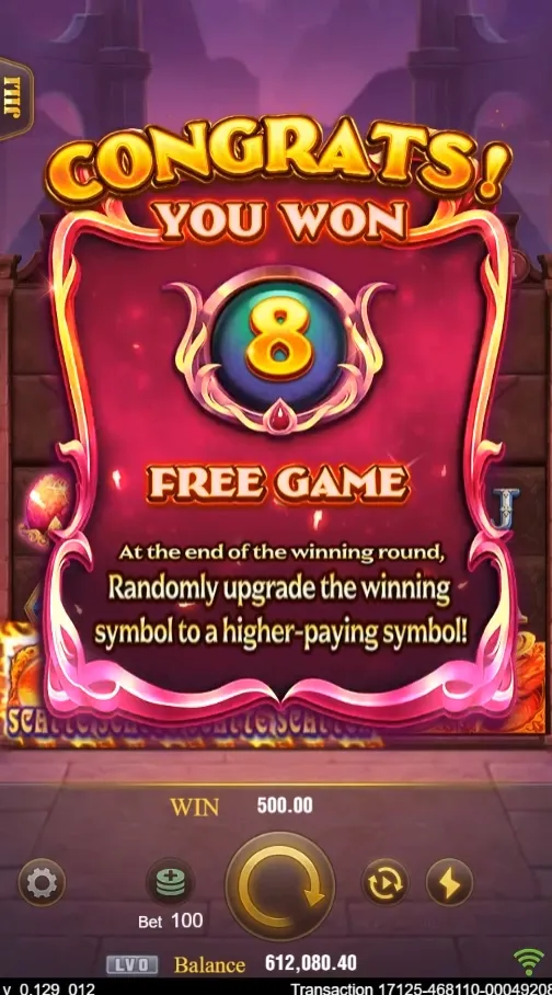 Trial of Phoenix game interface screenshot 5