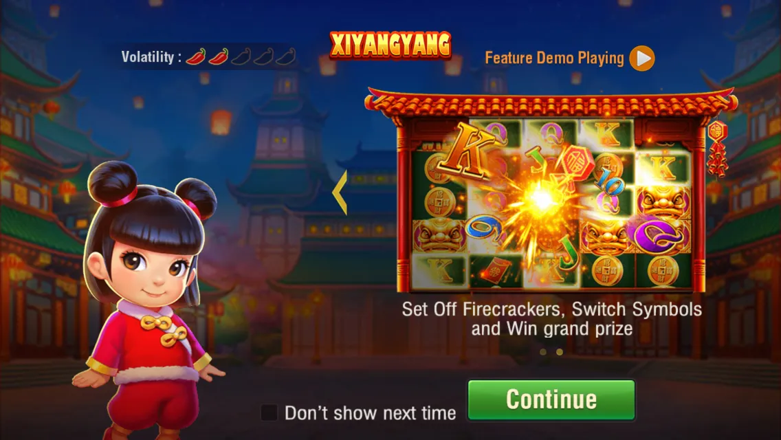 XIYANGYANG game interface screenshot 2